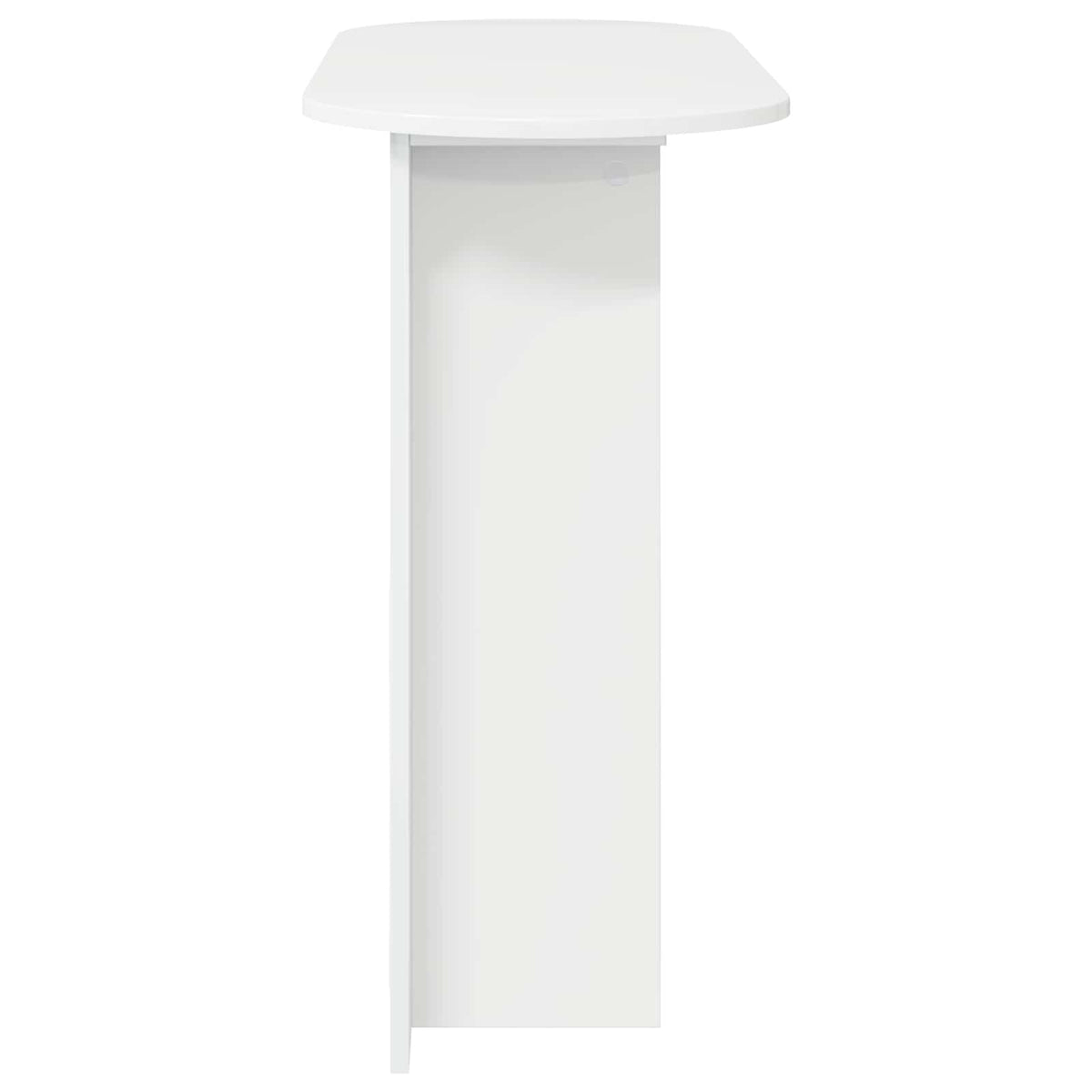 Console Table 100 x 39.5 x 75 cm Engineered Wood High gloss white
