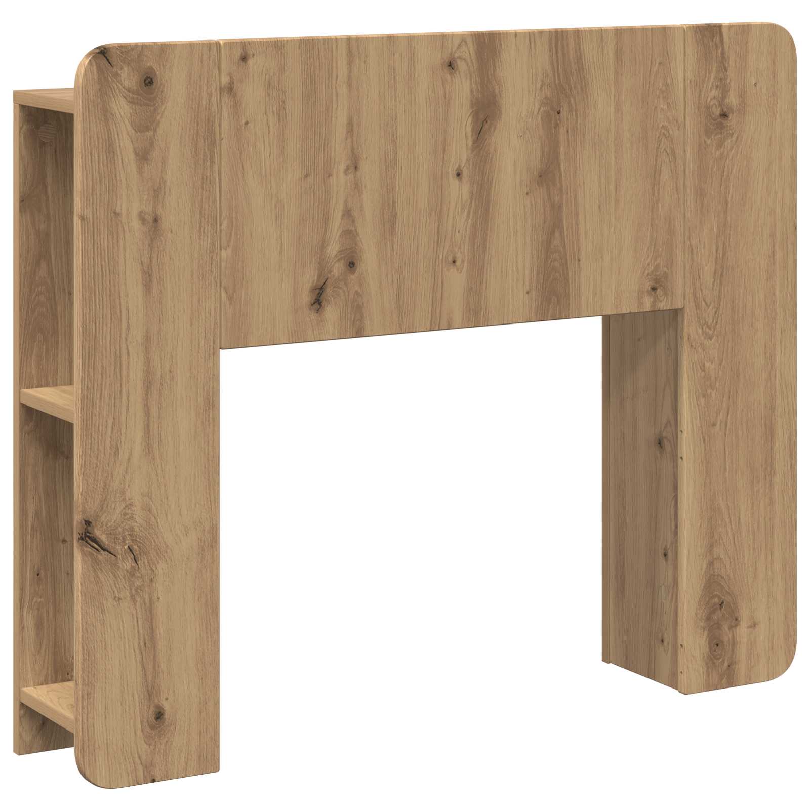 vidaXL Headboard Cabinet Artisan Oak 80 cm Engineered Wood 2