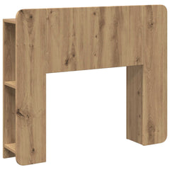 vidaXL Headboard Cabinet Artisan Oak 80 cm Engineered Wood 2