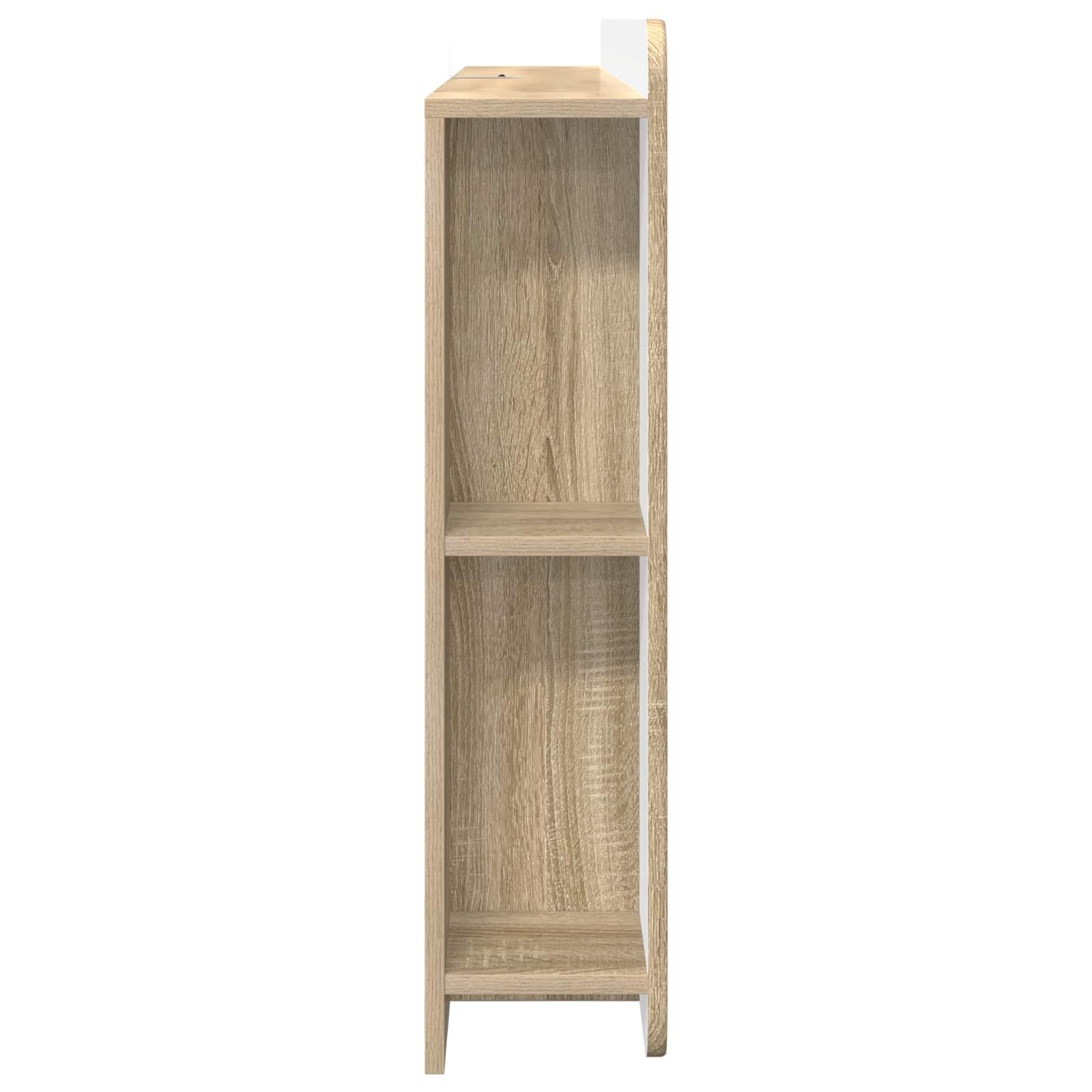 vidaXL Headboard Cabinet with Storage Sonoma Engineered Wood 6