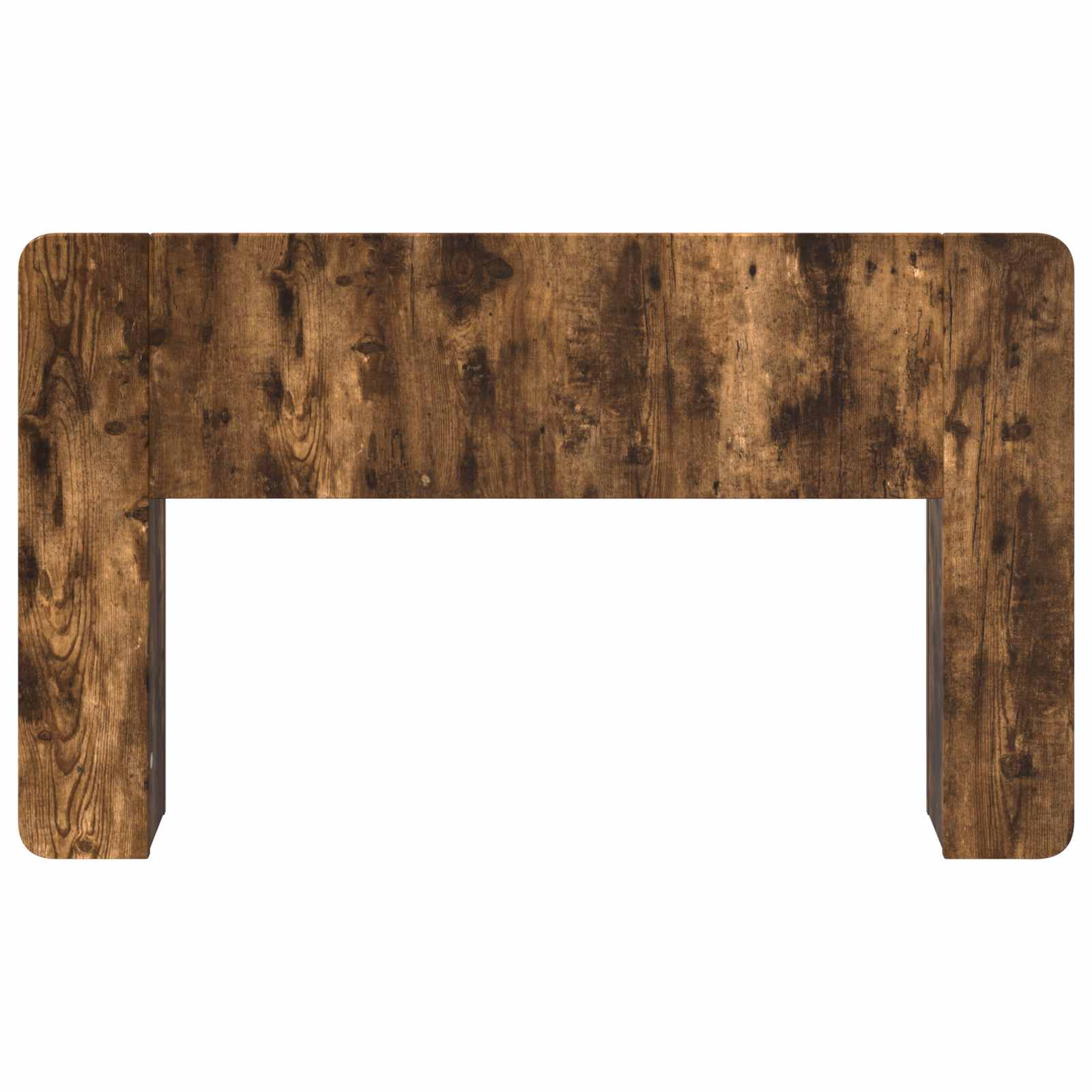vidaXL Headboard Cabinet with Storage Smoked Oak Engineered Wood 5
