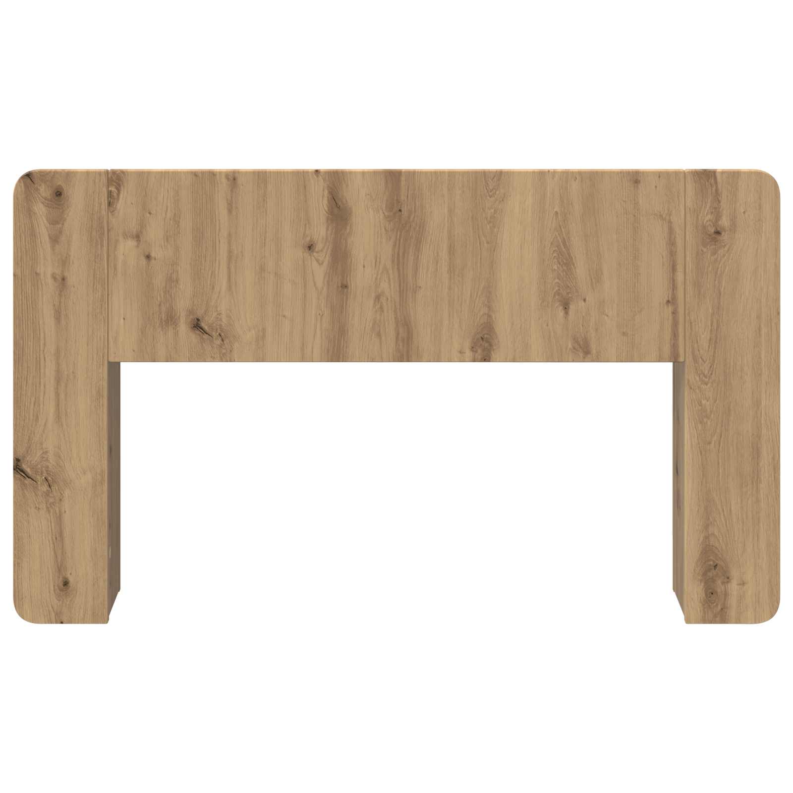 vidaXL Headboard Cabinet Artisan Oak Engineered Wood 5
