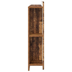 vidaXL Headboard Cabinet with Storage Old Wood Engineered Wood 6