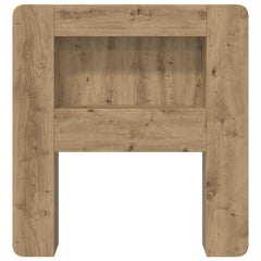 vidaXL Headboard Cabinet Artisan Oak 80 cm Engineered Wood 5