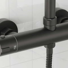 vidaXL Thermostatic Shower Mixer Stainless Steel 201 27 x 8 x 6 cm 3