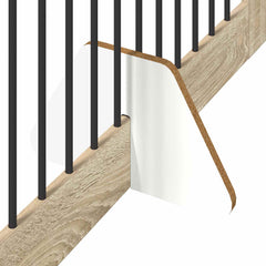 vidaXL Foldable Dog Gate with Stands 2 pcs Sonoma Oak 200.5 cm 6