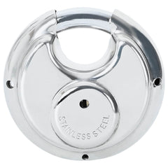 vidaXL Discus Locks with Keys 12 pcs Silver 7 x 2.4 x 7 cm 6