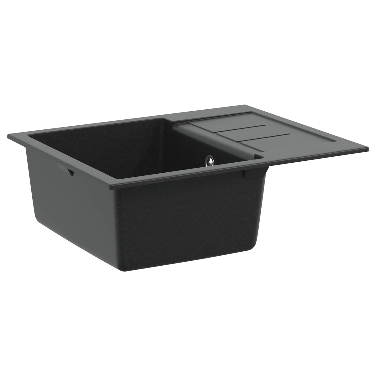 Sink 780 x 500 mm 80% Quartz and 20% Resin Black 620 mm 345 x 436 mm basin
