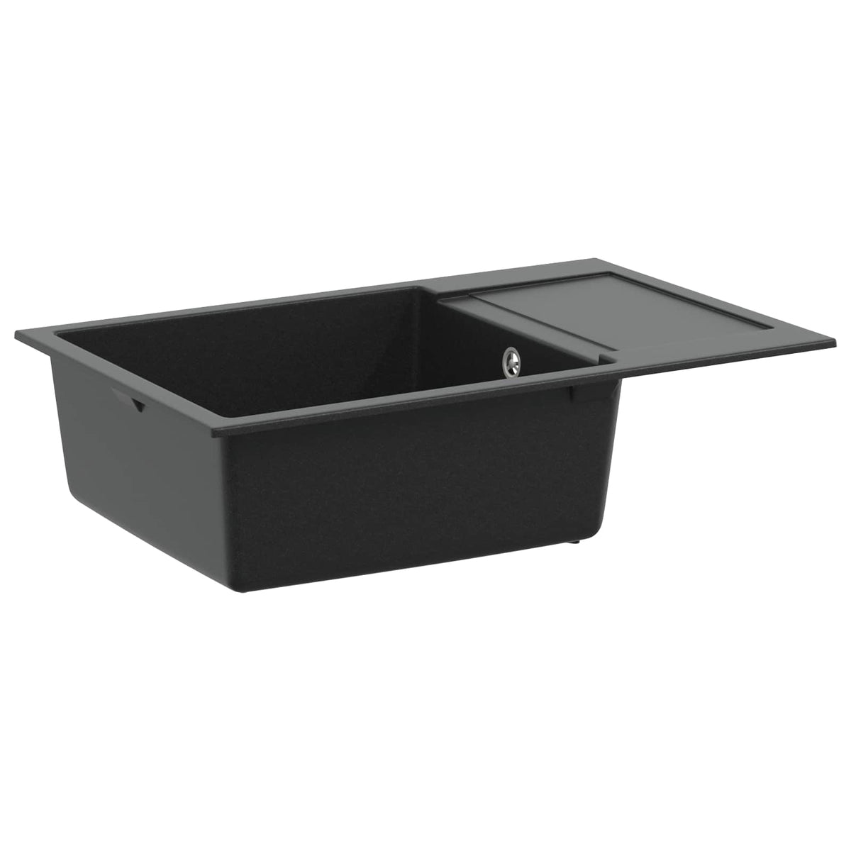 Sink 780 x 500 mm 80% Quartz and 20% Resin Black 780 mm 480 x 436 mm basin