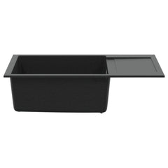 Sink 780 x 500 mm 80% Quartz and 20% Resin Black 780 mm 480 x 436 mm basin