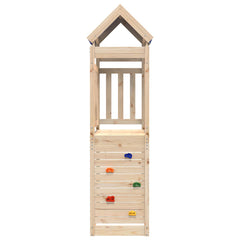 Play Tower Brown 110.5 x 52.5 x 215 cm Solid pine wood