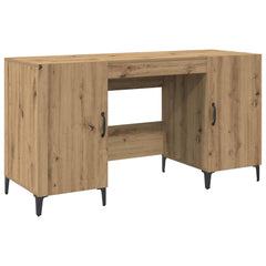 Desk 140x50x75 cm Engineered Wood Artisan oak