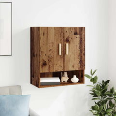Wall Cabinet 60x31x70 cm Engineered Wood Old wood
