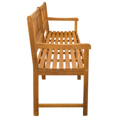 vidaXL Outdoor Bench Natural 220 x 55.5 x 90 cm Solid Acacia Wood 4