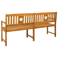 vidaXL Outdoor Bench Natural 180 x 55.5 x 90 cm Solid Acacia Wood 5