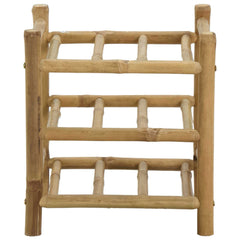 vidaXL Wine Rack Bamboo Natural 3
