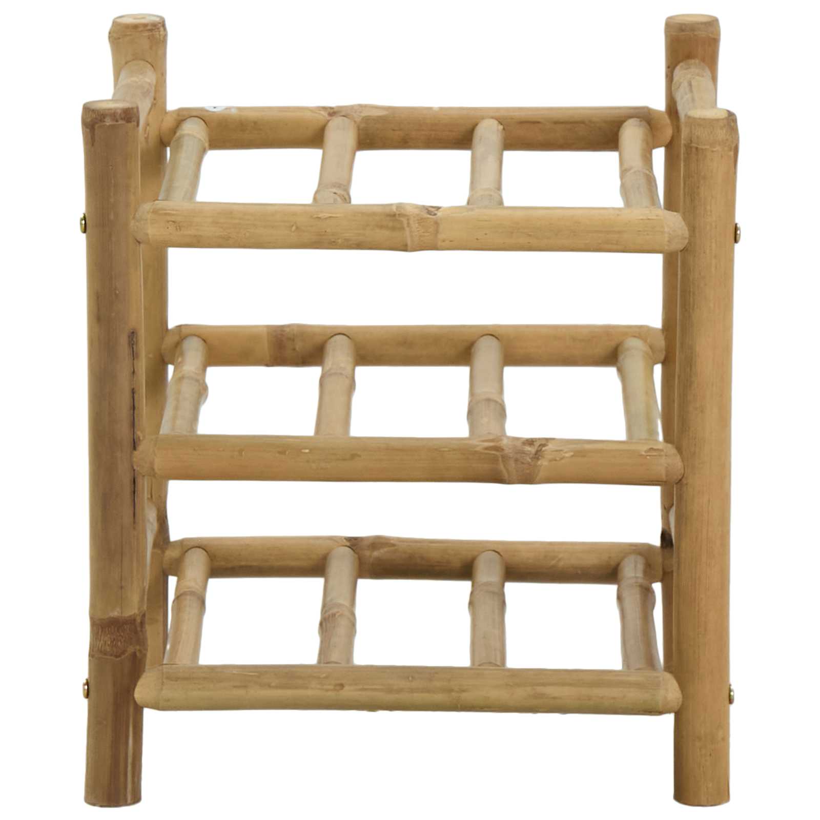 vidaXL Wine Rack Bamboo Natural 3