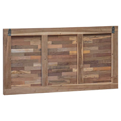 vidaXL Bed Headboard Natural Solid Teak Wood 4
