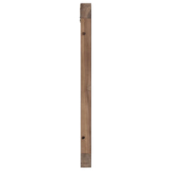 vidaXL Bed Headboard Natural Solid Teak Wood 3