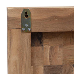 vidaXL Bed Headboard Natural Solid Teak Wood 6