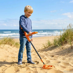 vidaXL Metal Detector with LCD Display 2 Models 19 cm Coil Yellow 3