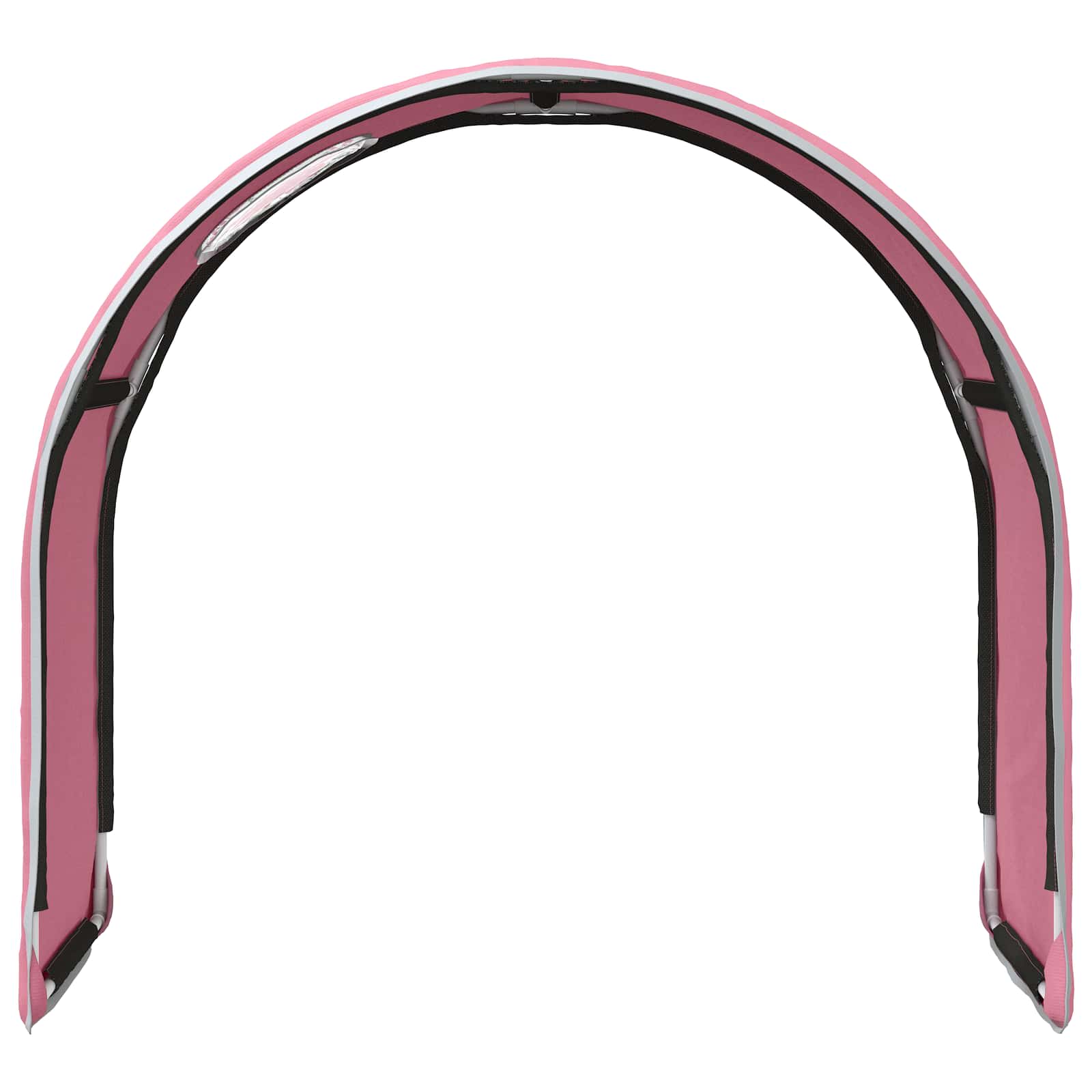 vidaXL Bed Tunnel for Kids Loft Bed 2 pcs Pink Polyester 5