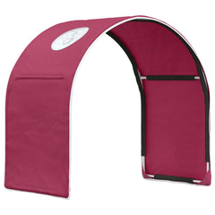 vidaXL Bed Tunnel for Kids Loft Bed 2 pcs Red Polyester 4