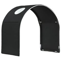 vidaXL Bed Tunnel for Kids Loft Bed 2 pcs Black Polyester 3