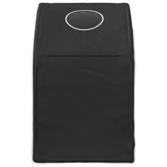 vidaXL Bed Tunnel for Kids Loft Bed 2 pcs Black Polyester 6