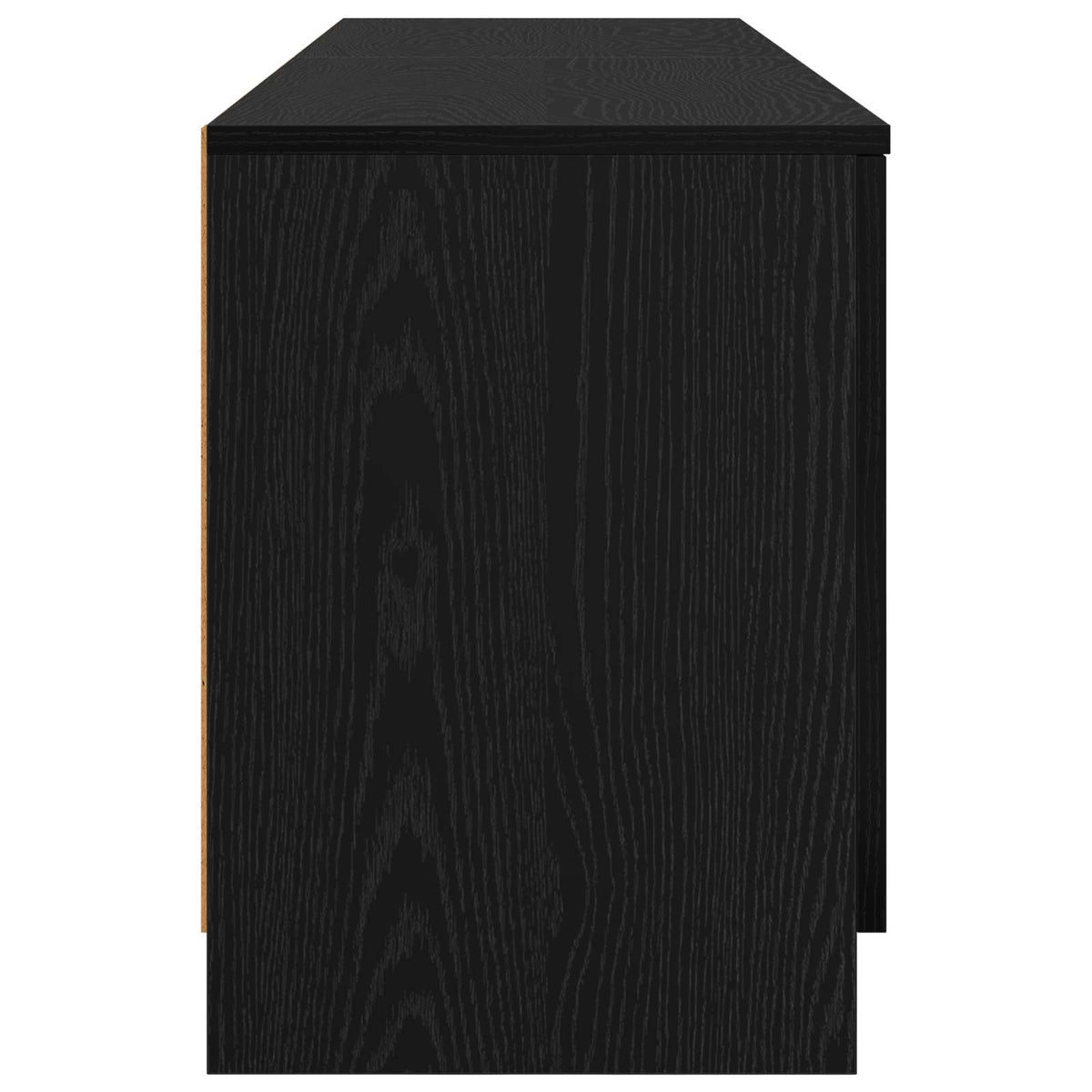 vidaXL Storage Cabinet for Loft Bed 2 pcs Black Oak 66 x 35 x 48 cm 6