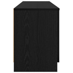 vidaXL Storage Cabinet for Loft Bed 2 pcs Black Oak 66 x 35 x 48 cm 6