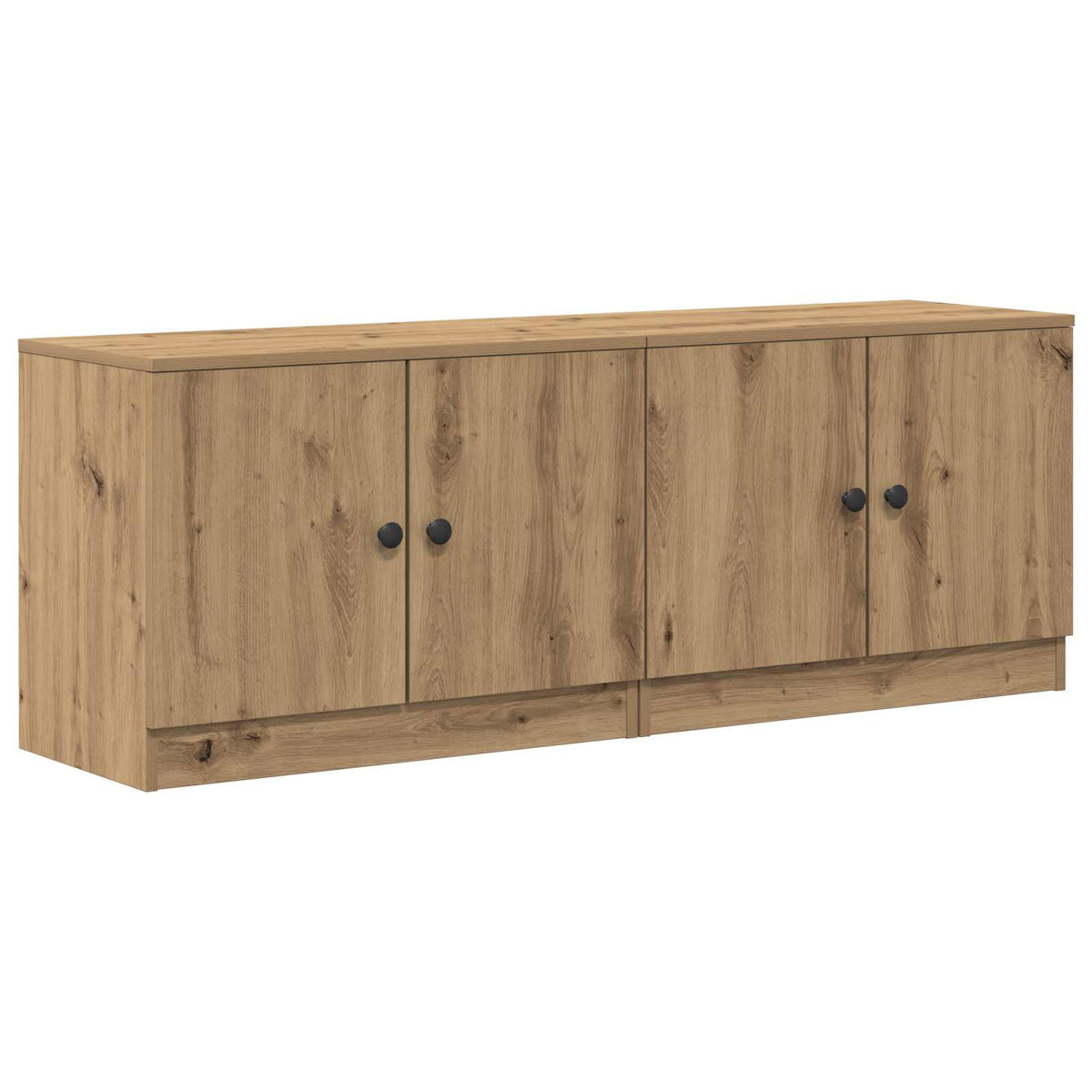 vidaXL Storage Cabinet for Loft Bed 2 pcs Artisan Oak 66 x 35 x 48 cm 2