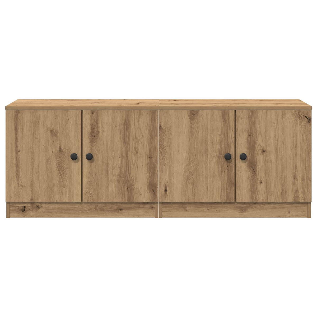 vidaXL Storage Cabinet for Loft Bed 2 pcs Artisan Oak 66 x 35 x 48 cm 5