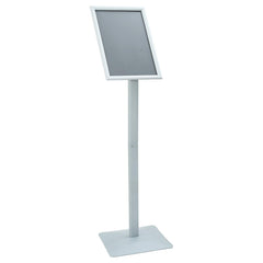 vidaXL Pedestal Poster Stand Silver 32 x 27 x 119 cm Cast Iron 2