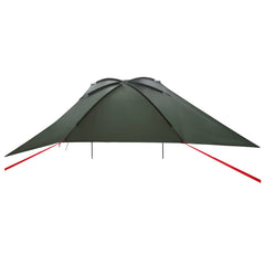 Car Tent 350 x 250 cm Polyester and Steel Army green 305 cm 205 cm