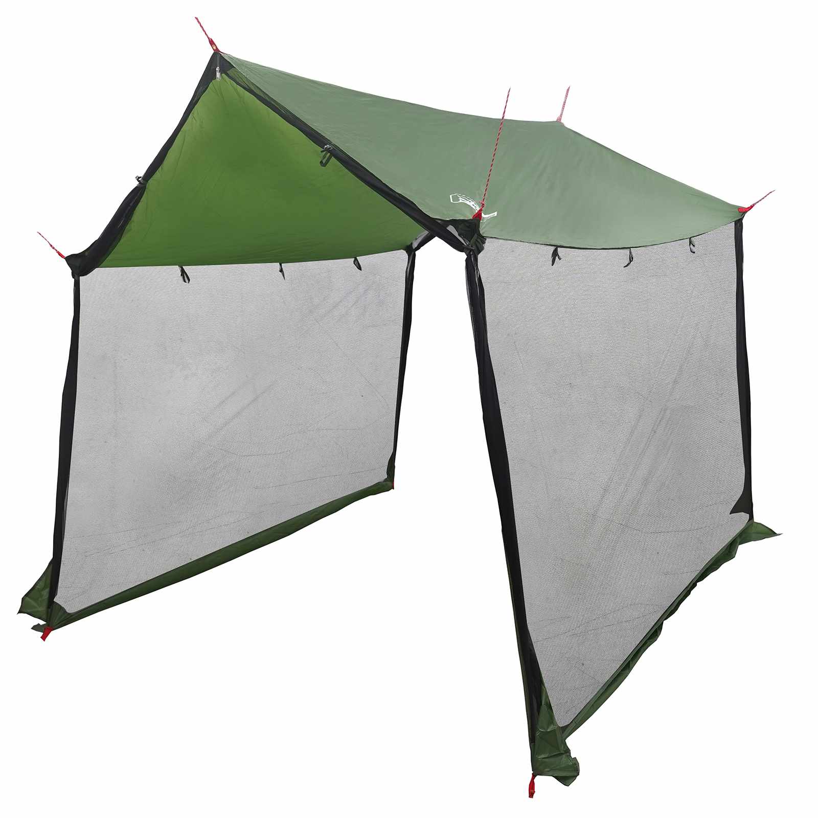 vidaXL Camping Tarp with Mesh Walls 270 x 210 x 210 cm Green 3