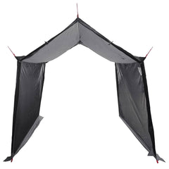 vidaXL Camping Tarp with Mesh Walls 270 x 210 x 210 cm Grey and Orange 5