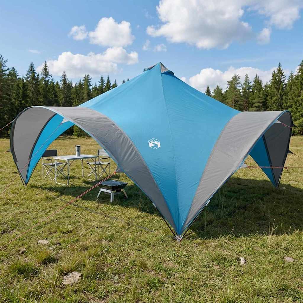 Party Tent 500 x 500 x 352 cm Polyester and Steel Blue