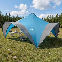 Party Tent 500 x 500 x 352 cm Polyester and Steel Blue