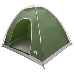 vidaXL Camping Tent 2-Person Green 185T Polyester with PU coating 2