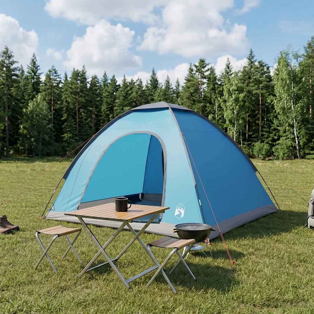vidaXL Camping Tent 185T Polyester with PU coating