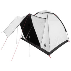 vidaXL Camping Tent 2-Person White Blackout Polyester and Steel 2
