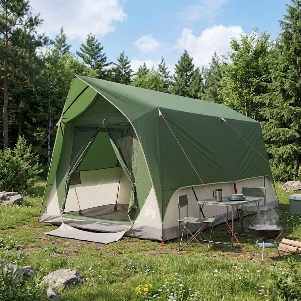 Tunnel Tent Polyester and Steel Green 8-person