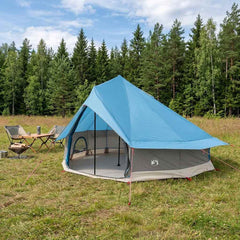 Family Tent Tipi Waterproof Blue 18-Person