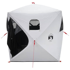 Hunting Tent 2-Person Polyester and Steel White blackout