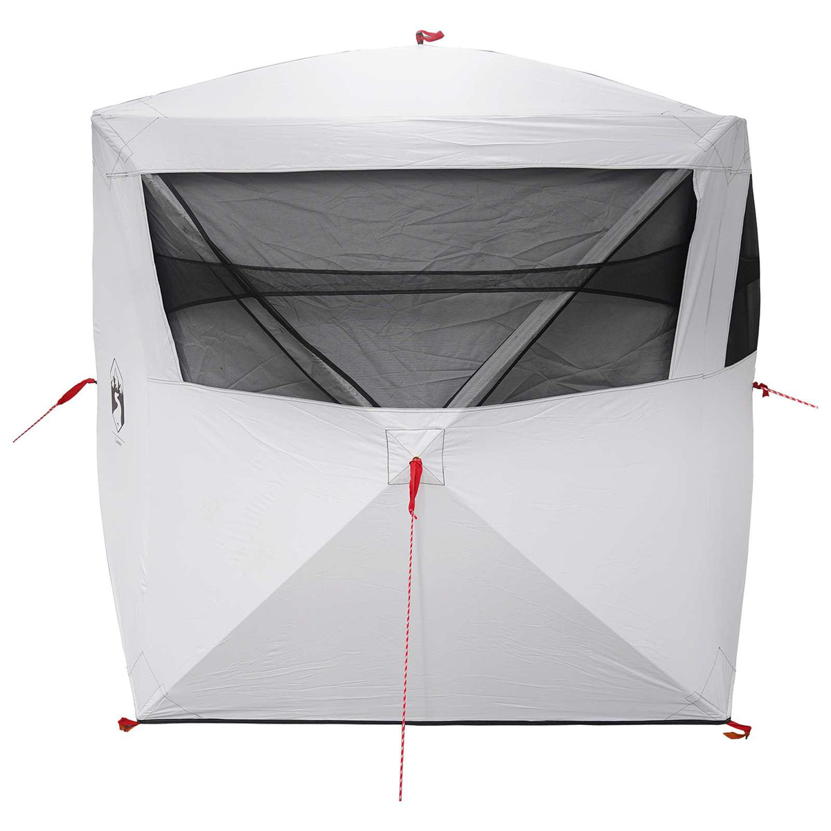 Hunting Tent 2-Person Polyester and Steel White blackout