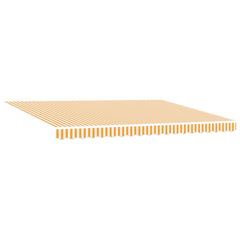 Awning White Yellow