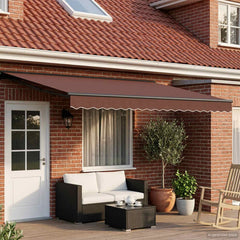 Awning Anthracite Brown