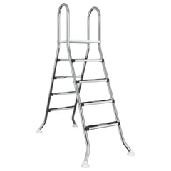 Above Ground Pool Ladder 195 x 150 cm 4-step
