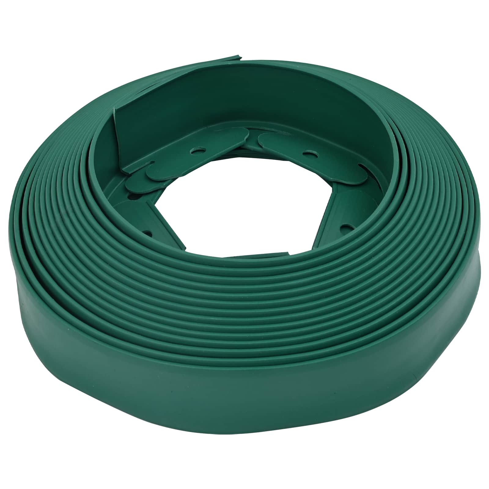vidaXL Lawn Edgings Green 4000 x 4 x 5 cm Plastic 2